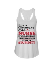 I AM A GRUMPY OLD NURSE - PERFECT GIFT FOR NURSE Ladies Flowy Tank tile