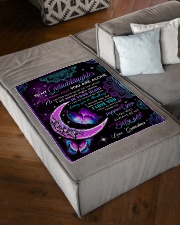 I LOVE YOU - MEANINGFUL GIFT FOR GRANDDAUGHTER Small Fleece Blanket - 30" x 40" aos-coral-fleece-blanket-30x40-lifestyle-front-03