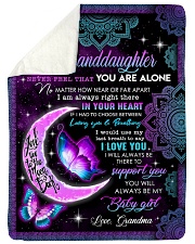 I LOVE YOU - MEANINGFUL GIFT FOR GRANDDAUGHTER Sherpa Fleece Blanket tile