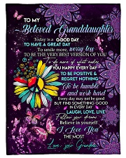 I LOVE YOU - GREAT GIFT FOR GRANDDAUGHTER Small Fleece Blanket - 30" x 40" front