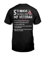 5 THINGS YOU SHOULD KNOW ABOUT MY VETERAN Premium Fit Mens Tee tile
