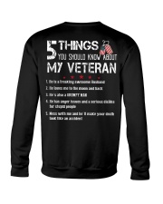5 THINGS YOU SHOULD KNOW ABOUT MY VETERAN Crewneck Sweatshirt tile