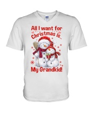 PERFECT CHRISTMAS GIFT FOR GRANDMA V-Neck T-Shirt tile