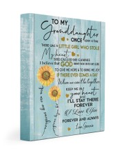 MY HEART - AMAZING GIFT FOR GRANDDAUGHTER 11x14 Gallery Wrapped Canvas Prints front