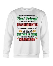 I Asked For A Best Friend - Perfect Gift For Grandma Crewneck Sweatshirt tile
