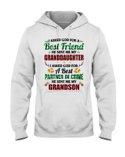 I Asked For A Best Friend - Perfect Gift For Grandma Hooded Sweatshirt tile