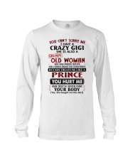 YOU CAN'T SCARE ME - BEST GIFT FOR GRANDSON Long Sleeve Tee tile