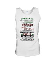 I'm A Spoiled Grandson Of A Crazy Nanoo Unisex Tank tile