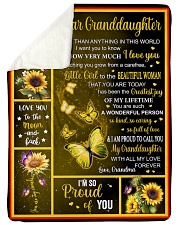 I'M SO PROUD OF YOU - GIFT FOR GRANDDAUGHTER Sherpa Fleece Blanket tile