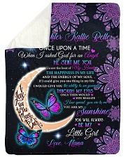 YOU ARE MY SUNSHINE - BEST GIFT FOR GRANDDAUGHTER Large Sherpa Fleece Blanket - 60" x 80" thumbnail