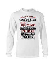 YOU CAN'T SCARE ME - BEST GIFT FOR GRANDSON Long Sleeve Tee tile