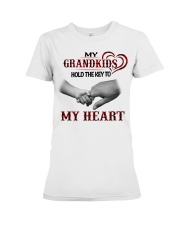 KEY TO MY HEART - PERFECT GIFT FOR GRANDMA Premium Fit Ladies Tee tile
