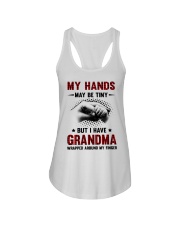 My Hands May Be Tiny - Best Gift For Grandkids Ladies Flowy Tank tile