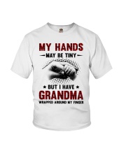 My Hands May Be Tiny - Best Gift For Grandkids Youth T-Shirt tile