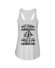 I ASKED GOD FOR A BEST FRIEND - GREAT GIFT FOR GRANDMA Ladies Flowy Tank tile