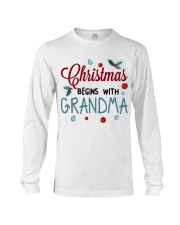 PERFECT CHRISTMAS GIFT FOR GRANDCHILD FROM GRANDMA Long Sleeve Tee tile