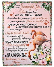 BELIEVE IN YOURSELF - BEST GIFT FOR GRANDDAUGHTER Small Fleece Blanket - 30" x 40" front