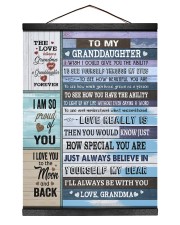 PROUD OF YOU - PERFECT GIFT FOR GRANDDAUGHTER Hanging Canvas tile