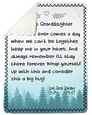 KEEP ME IN YOUR HEART - GRANDMA TO GRANDDAUGHTER Sherpa Fleece Blanket tile