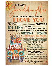 I Love You - Best Gift For Granddaughter 11x17 Poster front