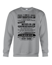 I AM A LUCKY DAUGHTER-IN-LAW Crewneck Sweatshirt tile