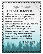 BIG HUG - LOVELY GIFT FOR GRANDDAUGHTER Small Fleece Blanket - 30" x 40" front