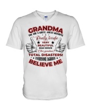 YOU ARE A GREAT - PERFECT GIFT FOR GRANDMA V-Neck T-Shirt tile