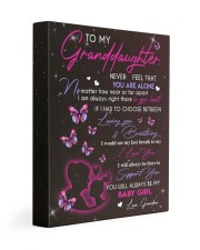 BABY GIRL - BEST GIFT FOR GRANDDAUGHTER 11x14 Gallery Wrapped Canvas Prints front
