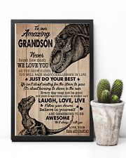 WE LOVE YOU - NANA AND GRANDAD TO GRANDSON 11x17 Poster lifestyle-poster-8