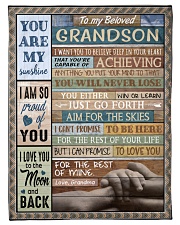 You Are My Sunshine - Amazing Gift For Grandson Fleece Blanket tile