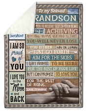 You Are My Sunshine - Amazing Gift For Grandson Sherpa Fleece Blanket tile
