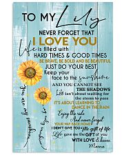 YOUR WAY BACK HOME - GIFT LILY 11x17 Poster front