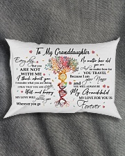 EVERY DAY - SPECIAL GIFT FOR GRANDDAUGHTER Rectangular Pillowcase aos-pillow-rectangle-front-lifestyle-1