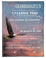 EAGLE I LOVE YOU - TO GRANDDAUGHTER FROM GRANDMA Small Fleece Blanket - 30" x 40" front