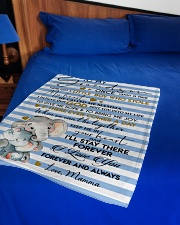 1 DAY LEFT - GET YOURS NOW Small Fleece Blanket - 30" x 40" aos-coral-fleece-blanket-30x40-lifestyle-front-02