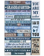MY SUNSHINE - AMAZING GIFT FOR GRANDDAUGHTER Vertical Poster tile
