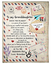 BELIEVE IN YOURSELF - BEST GIFT FOR GRANDDAUGHTER Small Fleece Blanket - 30" x 40" front