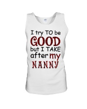 TRY TO BE GOOD - GIFT FOR GRANDKIDS Unisex Tank tile