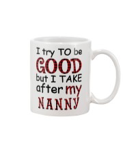 TRY TO BE GOOD - GIFT FOR GRANDKIDS Mug tile