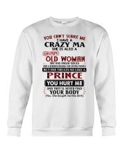 You Can't Scare Me - Best Gift For Grandson Crewneck Sweatshirt tile
