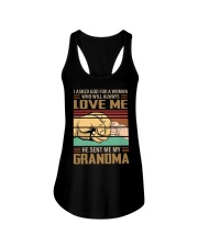 HE SENT ME GRANDMA - PERFECT GIFT FOR GRANDKIDS Ladies Flowy Tank tile