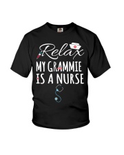 LOVELY SHIRT FOR GRANDMA NURSE Youth T-Shirt front
