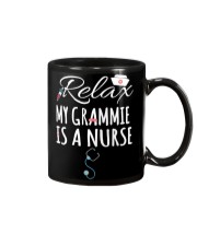 LOVELY SHIRT FOR GRANDMA NURSE Mug tile