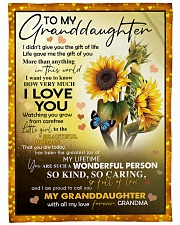 I LOVE YOU - GRANDMA TO GRANDDAUGHTER Fleece Blanket tile