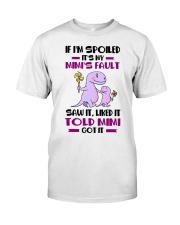 IF I'M SPOILED - MIMI TO GRANDCHILDREN Premium Fit Mens Tee tile