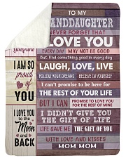 BELIEVE IN YOURSELF - GIFT FOR GRANDDAUGHTER Sherpa Fleece Blanket tile