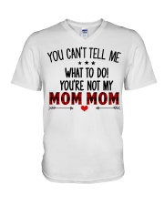 YOU CAN'T TELL ME - SPECIAL GIFT FOR GRANDCHILD V-Neck T-Shirt tile