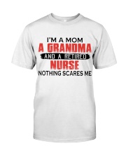 Nothing Scares Me - Perfect Gift For Nurse Premium Fit Mens Tee tile
