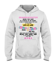 I'LL BE HUGGING YOU - BEST GIFT FOR GRANDDAUGHTER Hooded Sweatshirt tile