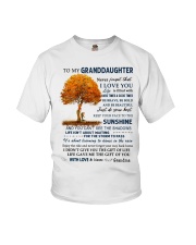 I LOVE YOU - BEST GIFT FOR GRANDDAUGHTER Youth T-Shirt tile